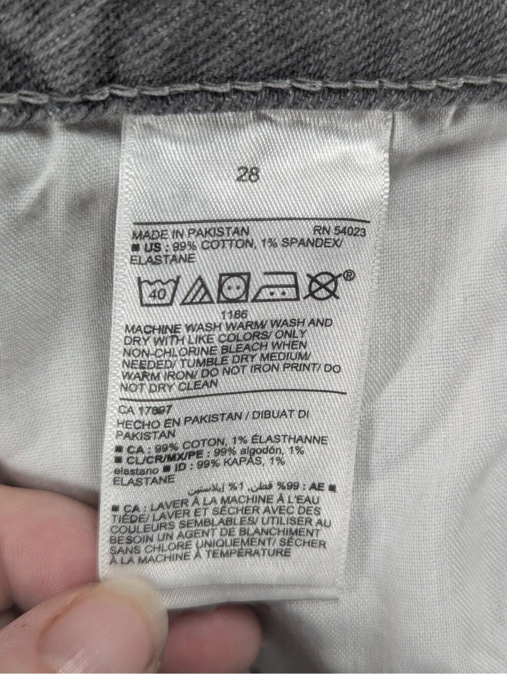 Old Navy - Women’s - O.G. Straight - High Rise - Gray - Size: 28